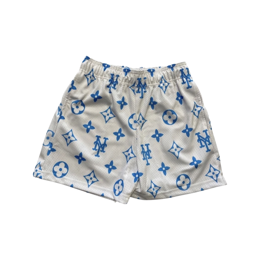 lv shorts blue