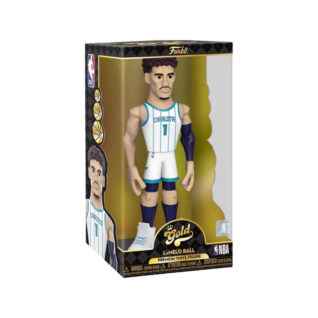 Gold Lamelo ball